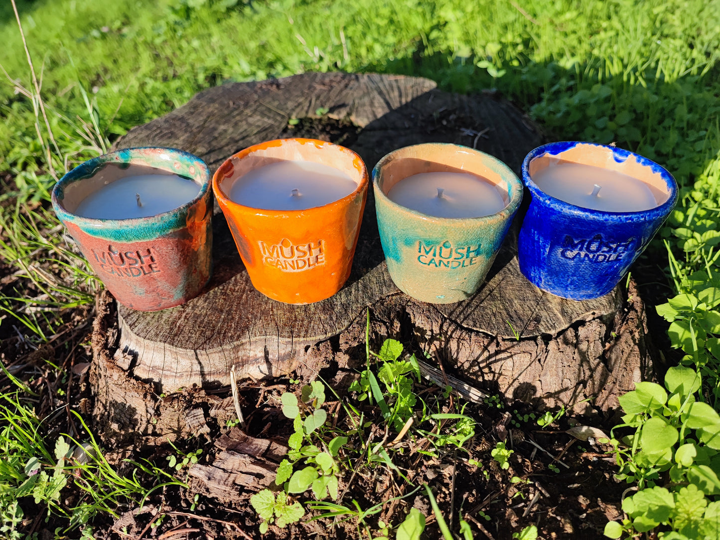 COLLEZIONE AKIRA - EDIZIONE LIMITATA - Candele aromaterapiche in ceramica Raku