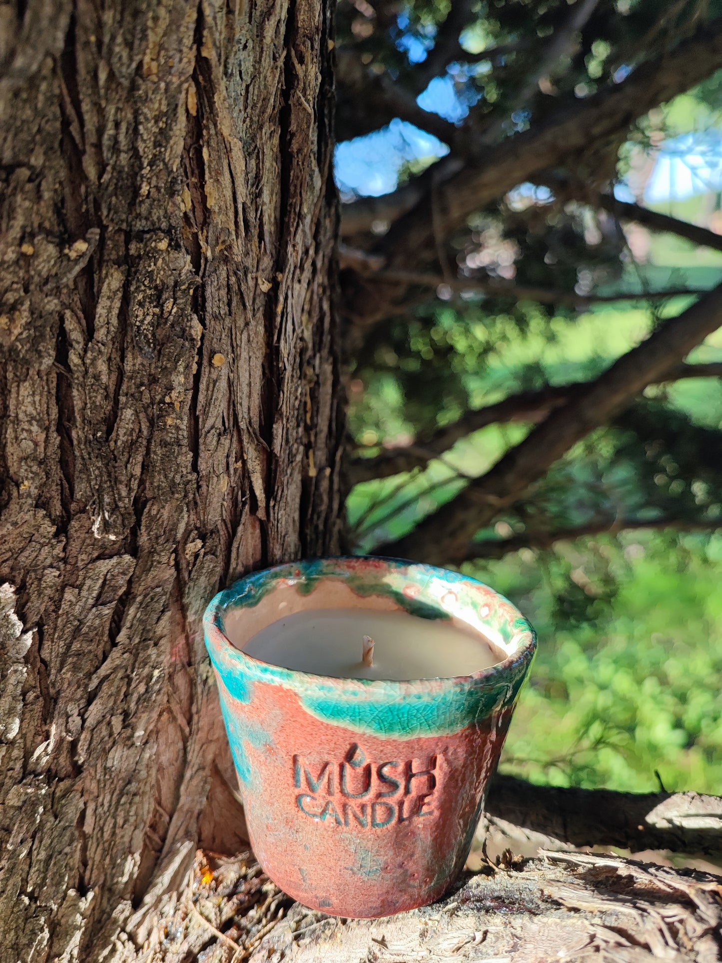 COLLEZIONE AKIRA - EDIZIONE LIMITATA - Candele aromaterapiche in ceramica Raku