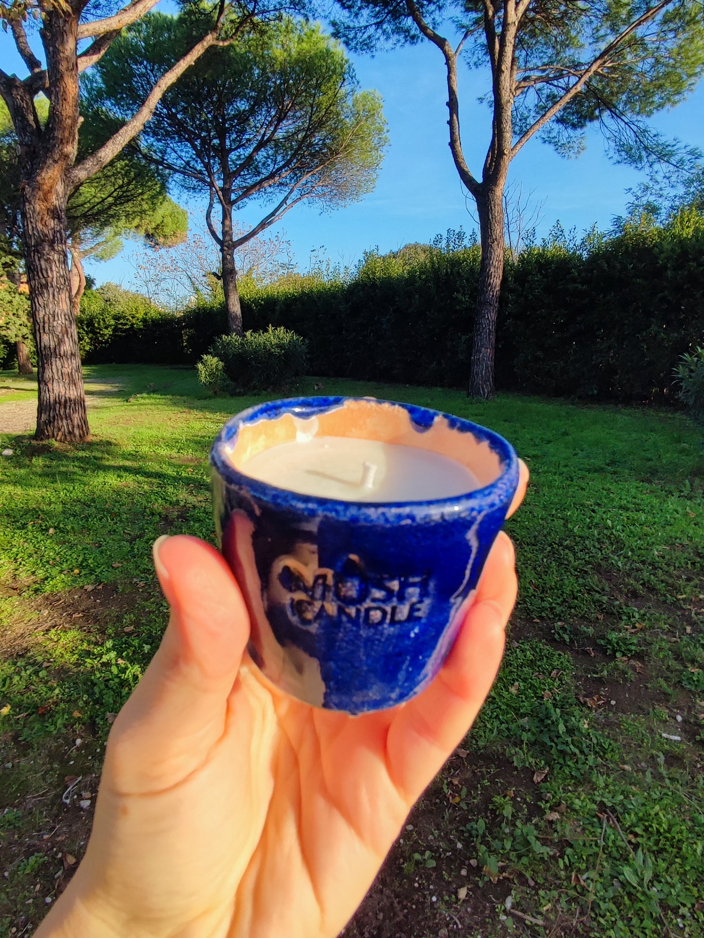 COLLEZIONE AKIRA - EDIZIONE LIMITATA - Candele aromaterapiche in ceramica Raku