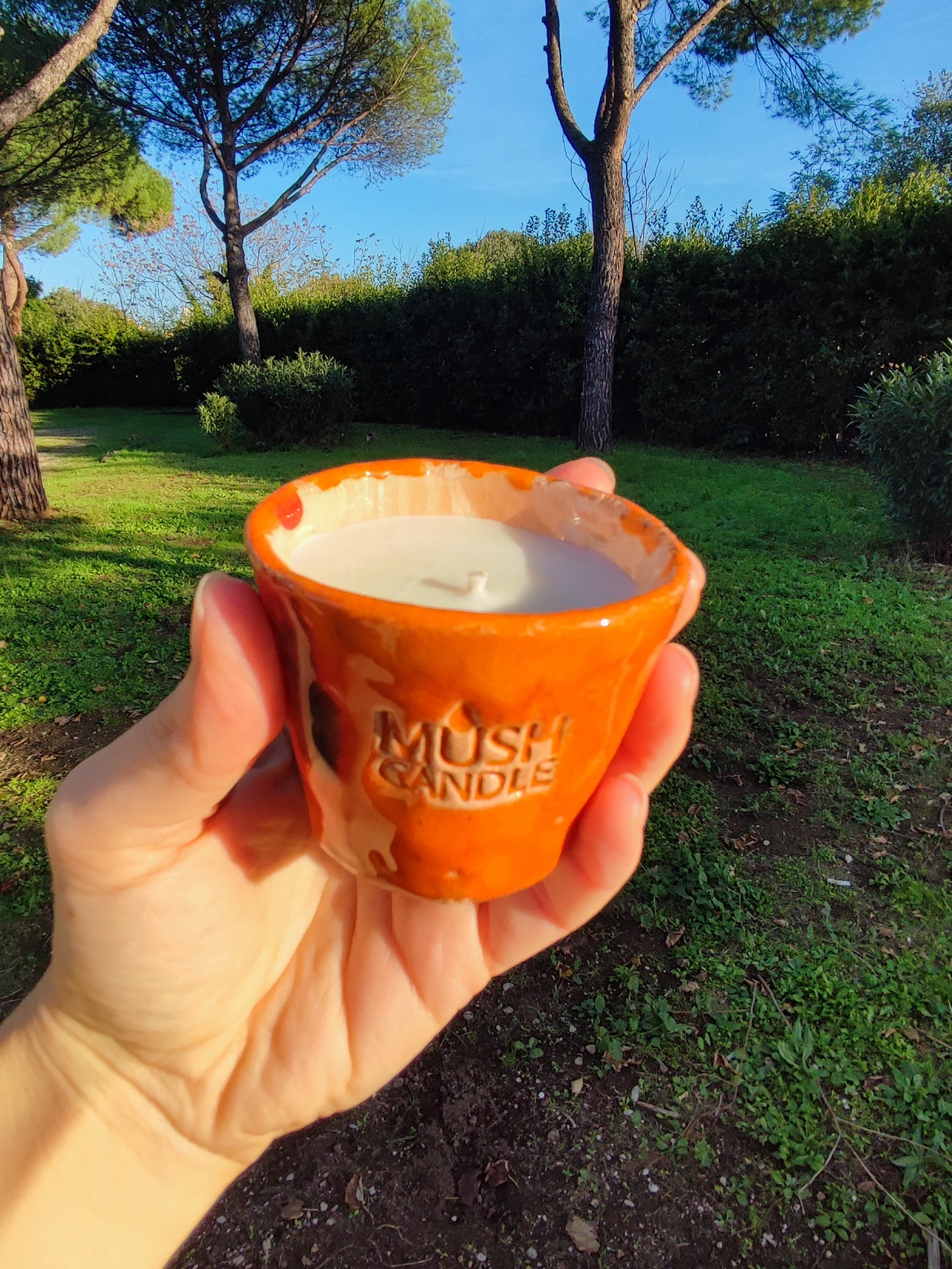 COLLEZIONE AKIRA - EDIZIONE LIMITATA - Candele aromaterapiche in ceramica Raku