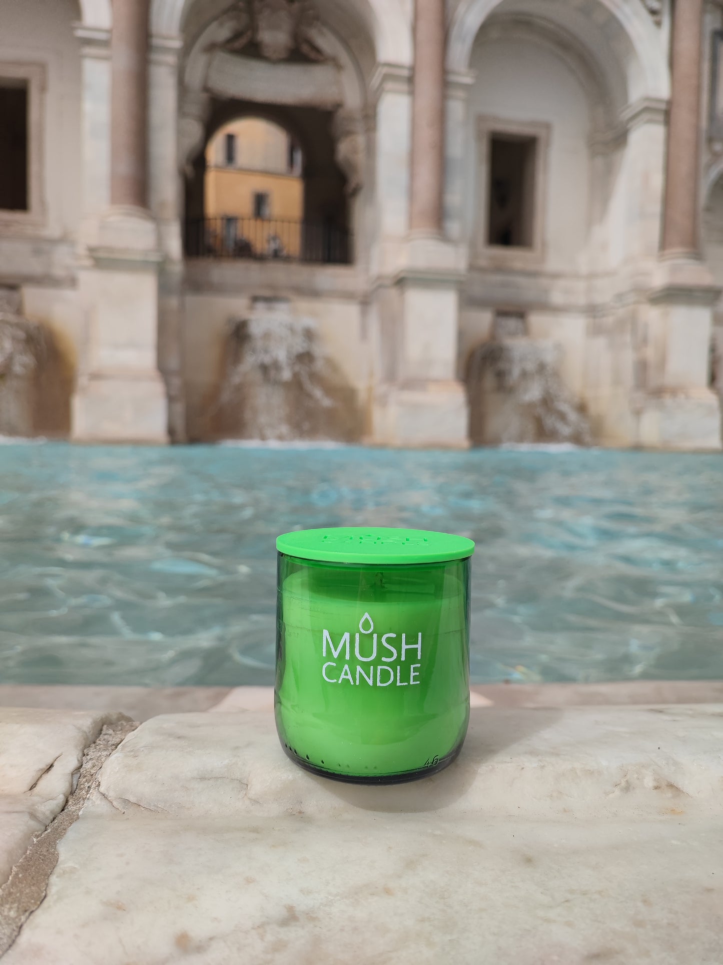 BUNDLE - 4 candele aromaterapiche in vetro riciclato