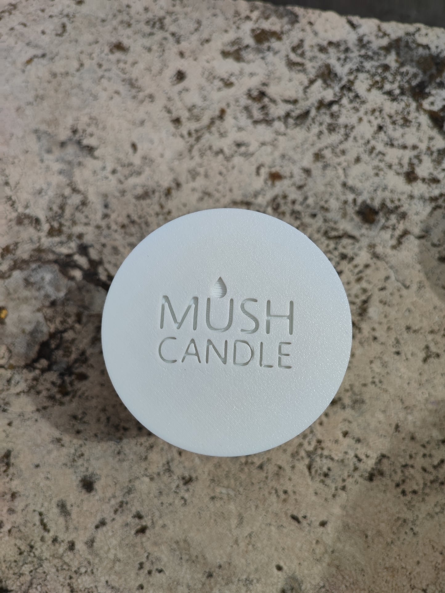 CANDELA AROMATERAPICA IN VETRO RICICLATO