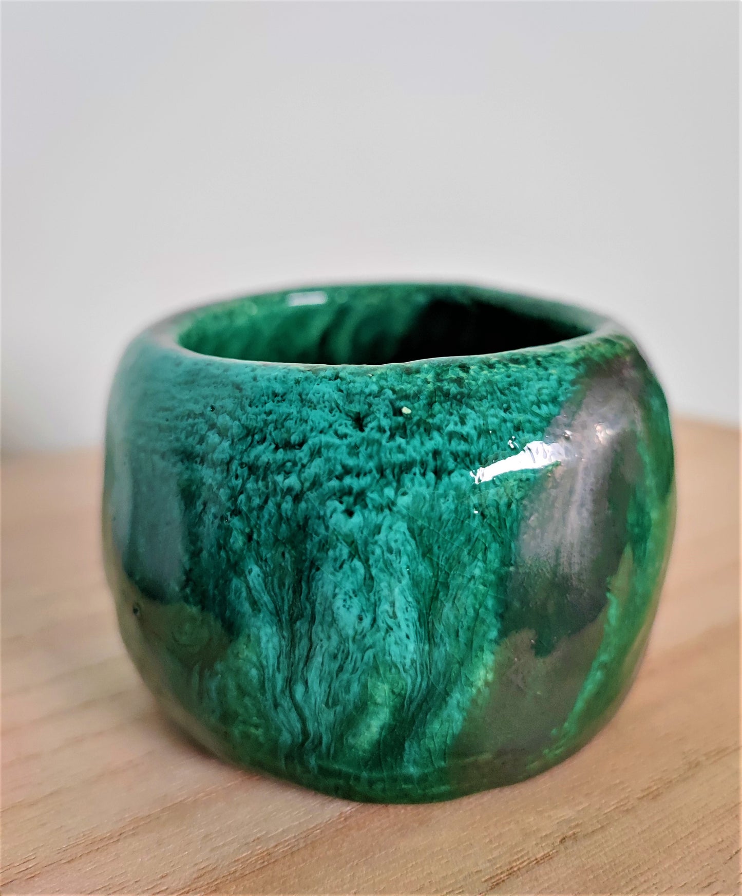 COLLEZIONE TERRALAGO - CANDELE IN VASETTI CERAMICA RAKU