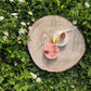 TAVOLETTA BOTANICA CON DECORAZIONI FLOREALI