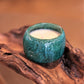 COLLEZIONE TERRALAGO - CANDELE IN VASETTI CERAMICA RAKU