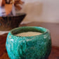 COLLEZIONE TERRALAGO - CANDELE IN VASETTI CERAMICA RAKU